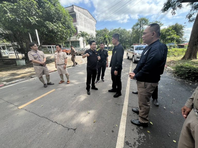เตรียมความพร้อมจัดงานโครงการจังหวัดเคลื่อนที่ “บำบัดทุกข์ บำรุงสุข สร้างรอยยิ้มให้ประชาชน”