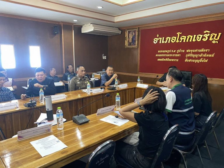 ประชุมหัวหน้าส่วนราชการอำเภอโคกเจริญ